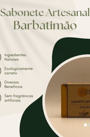 Sabonete de Barbatimão (110g) 100% Natural