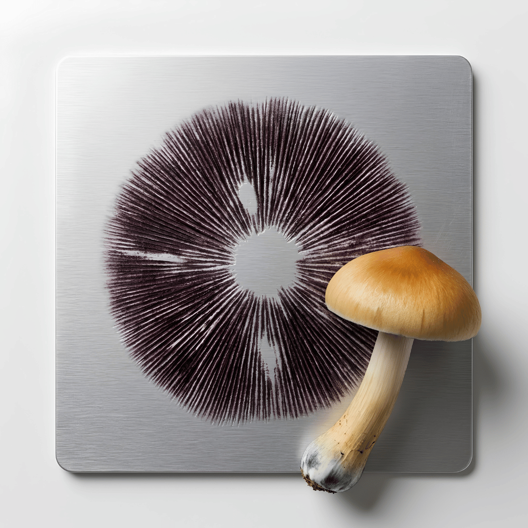 Carimbo de Esporos Mexican Dutch King – Psilocybe Cubensis | Amostra Taxonômica - Imagem 2